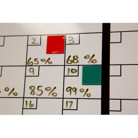 Accuform INDICATOR MAGNETS DOUBLE SIDED MRBB412MG MRBB412MG
